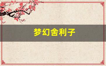 梦幻舍利子(梦幻舍利子多少钱一粒)