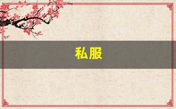 新开sf：私服(私人服装是什么意思)